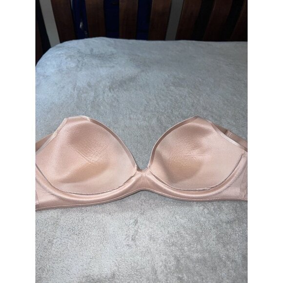 VICTORIA'S SECRET Nude Lined Semi Demi Lightly Lined Wired Convertible Bra - Picture 5 of 10